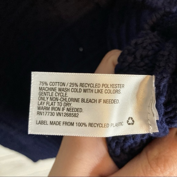 RACHEL Comey x Target Navy Knitted V-Neck Pullover Sweater - Picture 14 of 15